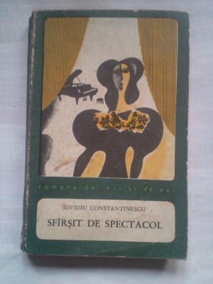 (C420) OVIDIU CONSTANTINESCU - SFARSIT DE SPECTACOL foto