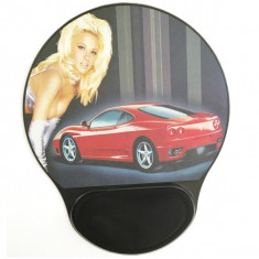 Mouse Pad Rigid, Suport Mouse cu Pernita Silicon BN801 foto