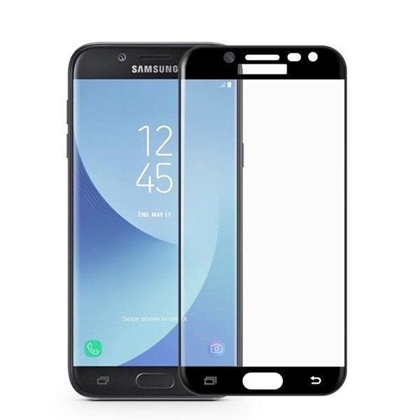 Folie de Sticla 3D SAMSUNG Galaxy J7 2017 Full Face (Negru)