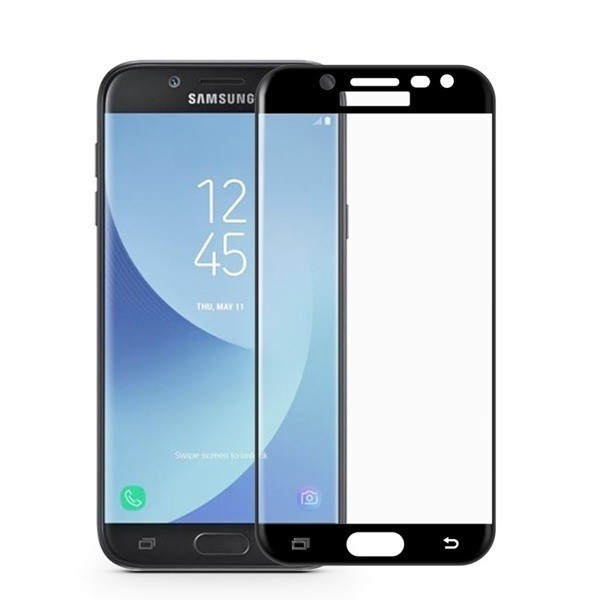 Folie de Sticla 3D SAMSUNG Galaxy J7 2017 (Negru) Full Glue