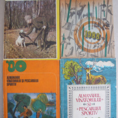 ALMANAHUL VANATORULUI SI PESCARULUI SPORTIV ( lot 12 volume, 1971 - 1988 )