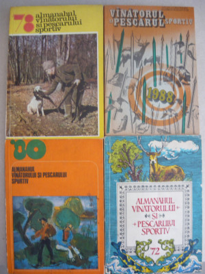 ALMANAHUL VANATORULUI SI PESCARULUI SPORTIV ( lot 12 volume, 1971 - 1988 ) foto