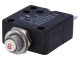 &Icirc;ntrerupător de supracurent Unom 250VAC 50VDC 10A SPST-NC