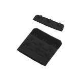 Set 2 extensii fixe pentru sutien, latime 5 cm, Negru