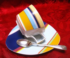SET PORTELAN ROSENTHAL DESIGN DOROTHY HAFNER CEASCA CAFEA FARFURIE SI LINGURITA foto