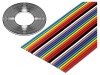 Cablu Bandă 1,27mm Cu 24x28AWG PVC 100FT
