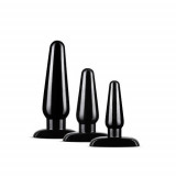 Cumpara ieftin Anal Adventures Basic Plug Kit Black