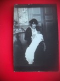 HOPCT 382 r MAMA cu copil bebelus - FAMILIE -FOTOGRAFIE VECHE TIP CP