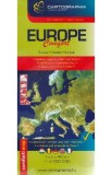 Europa. Harta laminata