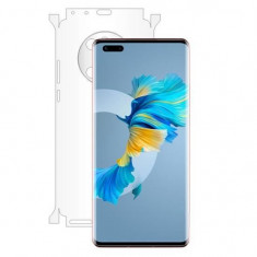 Folie Spate cu Laterale Pentru Huawei Mate 40 Pro - AntiSock Ultrarezistenta Autoregenerabila UHD Invizibila