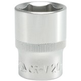 Yato YT-1213 - Capat cheie tubulara cu profil hexagonal interior 6 laturi 20 mm 1/2 inch