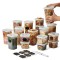 Set 12/18 Recipiente de depozitare alimente, etanșe, Koken cutie depozitare cu capac, plastic fără BPA, organizator alimente, rezistent rece/fierbinte