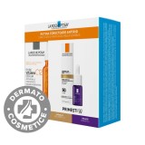 Pachet Vitamina C12 Serum 30ml + Anthelios Age Correct SPF50 15ml + Mela B3 Serum 10ml, La Roche-Posay