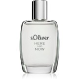 s.Oliver Here and Now Men Eau de Toilette pentru bărbați 30 ml