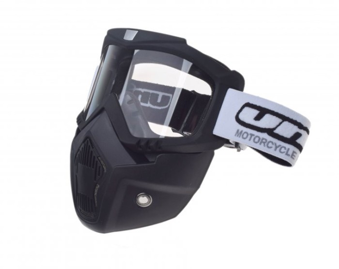 Ochelari motocross/atv/enduro Unit, model masca, culoare rama negru, lentila tra... Cod Produs: MX_NEW AB361016A