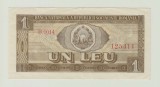 Bancnota Romania 1 Leu 1966, AUNC, Colectie Numismatica, B1.162