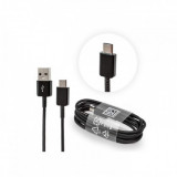 Cablu Date Si Incarcare Samsung EP-DR140AWE, USB La USB Type-C, 0,8m, Negru Bulk