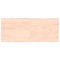 Blat masă 120x50x(2-6) cm lemn stejar netratat contur organic