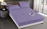 Cumpara ieftin Husa Pat Matlasata cu Elastic 3 Piese 160x200 cm + 2 Fete Perna 50x75cm