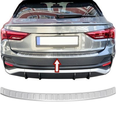 Ornament protectie portbagaj/bara spate mat pentru Audi Q3 Sportback din 2019 foto