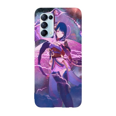 Husa compatibila cu Oppo A72 model Baal Genshin Impact, Silicon, TPU, Viceversa foto