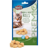 Cumpara ieftin Recompense Pentru Pisici, Premio Rolls Cu Pui Si Cascaval, 50 g, 42764, Trixie