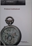 Protocol institutional - Emilian Manciur - Carte