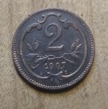 AUT AustroUngaria 2 heller 1907, Europa