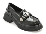 Mocasini FLAVIA PASSINI negri, TH138, din piele naturala lacuita