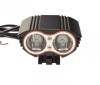 Set Far Bicicleta 2 LED-uri, Baterie 4800mAh, AWR1175 - Lumina Puternica, Siguranta Sporita