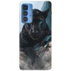 Husa compatibila cu Motorola Edge 20 Lite model Panther, Silicon, TPU, Viceversa, Transparent, Carcasa