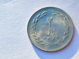 407. Moneda Iran 2 Rials 1985, Asia