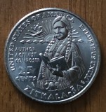 25 cents 2024, P, Zitkala Sa, SUA, UNC