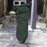 Capi Husa pentru plante, imprimeu negru si verde, mare, 150x250 cm, GartenMobel Dekor, vidaXL