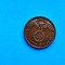 2 Pfennig 1939 lit. B -Germania-patina frumoasa-