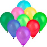 Set Baloane Colorate de Petrecere Multicolor 30cm - 50 buc, CMCLASS