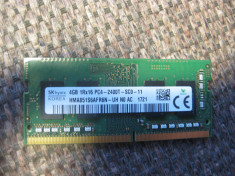 ram laptop ddr4 4 gb 2400T SK hynix PC4-2400T-SC0-11 , functional foto