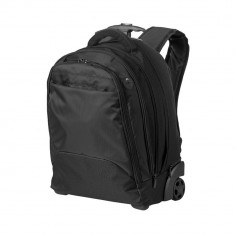 Rucsac troller Laptop, Everestus, LS, 17 inch, 840D nylon, negru, saculet de calatorie si eticheta bagaj incluse foto
