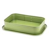 Cumpara ieftin Tava de copt dreptunghiulara cu baza detasabila ZASS Gourmet, ZG-BW 06 culoare Verde ProDesign DailyAppliances