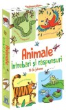 Animale. &Icirc;ntrebări și răspunsuri. 50 de jetoane - ***