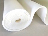 Burete Tapiterie Poliuretan Dens 200x100x2 cm, 21 kg/m&sup3;, Alb-Crem, Scaune, Saltele, Bănci