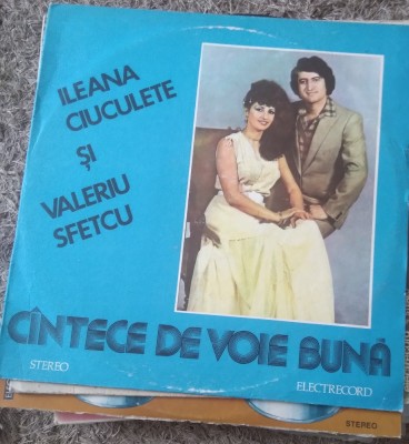 Vinil 1 Vinyl Electrecord Ileana Ciuculete si Valeriu Sfetcu foto