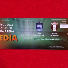 Bilet meci fotbal FK ZIRA (Azerbaijan) - ASTRA GIURGIU (20.07.2017)