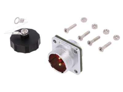 Conector tată IP67 25A 500V foto