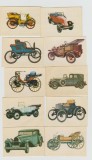 bnk crc Cartonase de colectie - Panini - Asovi Stadiona Iugoslavia - Masini vechi - lot 10 bucati