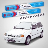 Cumpara ieftin Ștergătoare Suzuki Swift MA 5 Uși 1996-2003 | Set Față Flat Premium &ndash; TeamCar&reg;