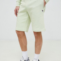 PS Paul Smith pantaloni scurti din bumbac culoarea verde