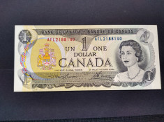 Bancnota Canada, 1 dollar, 1973, UNC foto