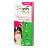 Credelio Plus Dog 112.5/4.22 mg (2.8-5.5 kg) - 3 tablete