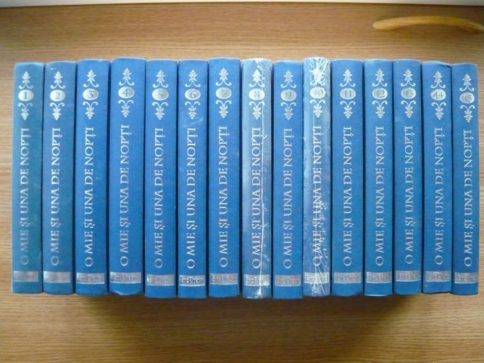 O MIE SI UNA DE NOPTI - 15 volume (editie completa) - erc press - 2009